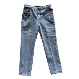 Gloria Vanderbilt Amanda straight leg women's size 10 short missy light blue jea